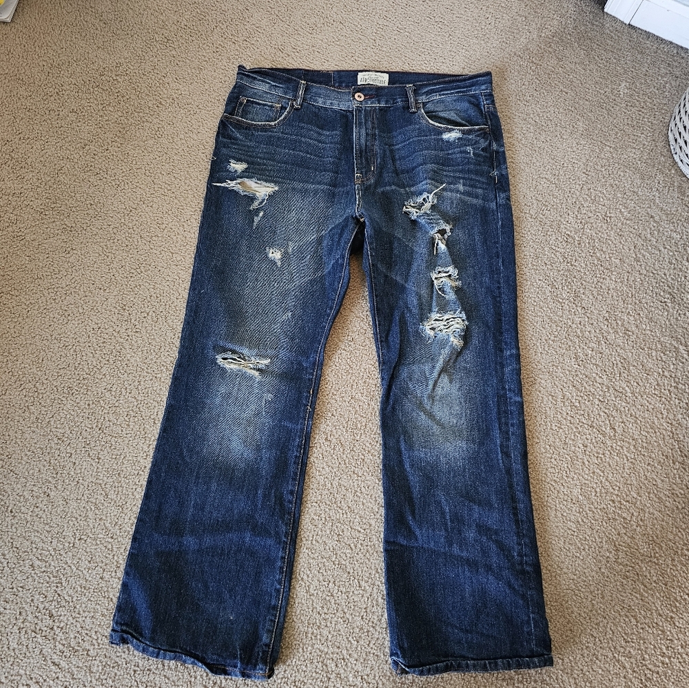 Men's Aeropostale Destressed Jeans